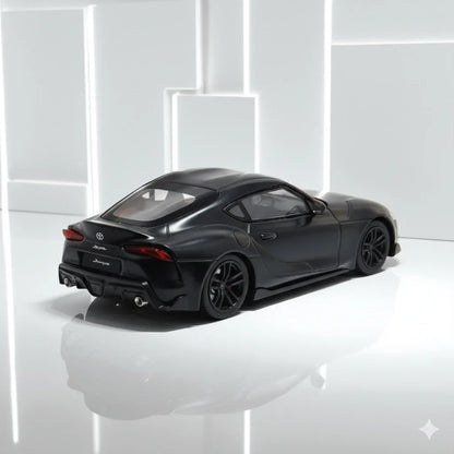 BSC 1:64 Scale Toyota GR Supra A90 black Diecast Cat Model - Jaiman Toys