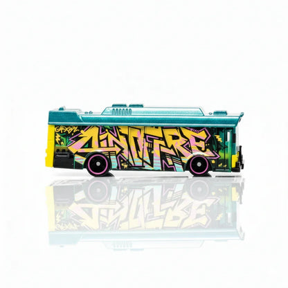 Hot Wheels Case N Aint'Fare Art Cars Vehicules Artistiques 1:64 Scale Die-Cast Car (JBB67) - Jaiman Toys