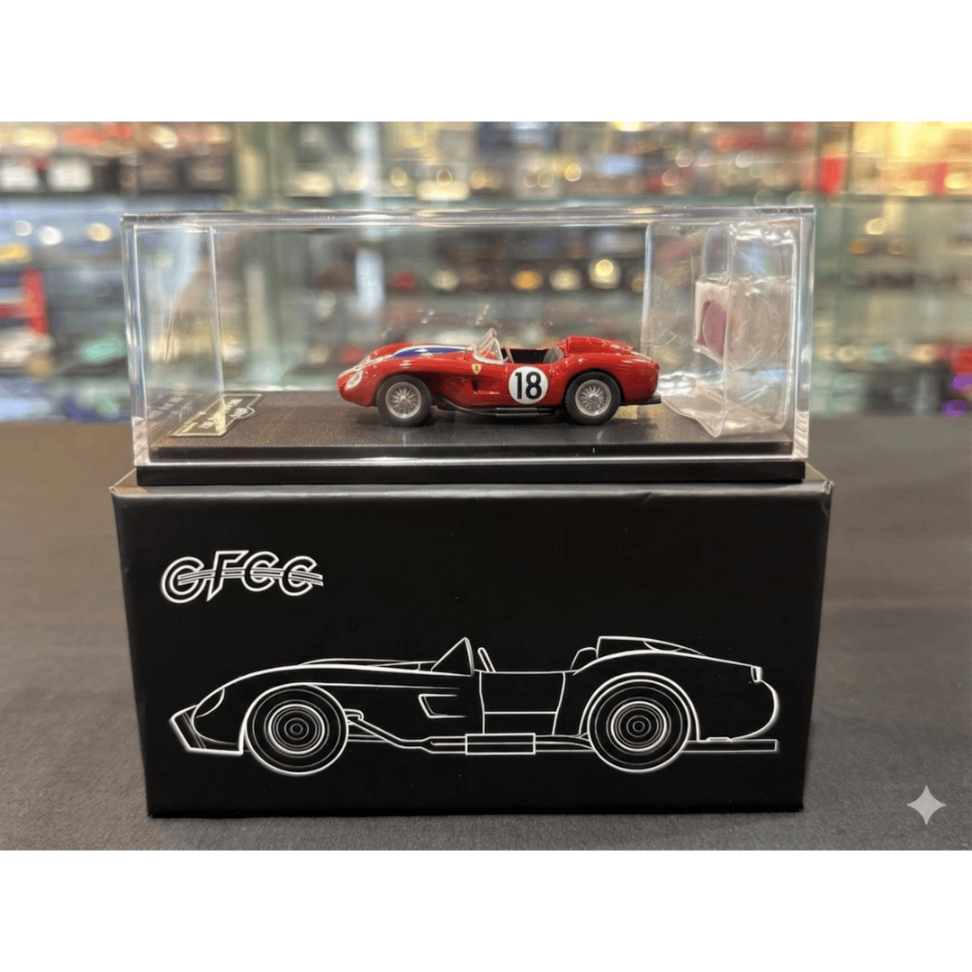 GFCC 1:64 1957 Ferrari 250 Testa Rossa Die-Cast Model Car | Premium Classic Racing Collectible | Two Variants