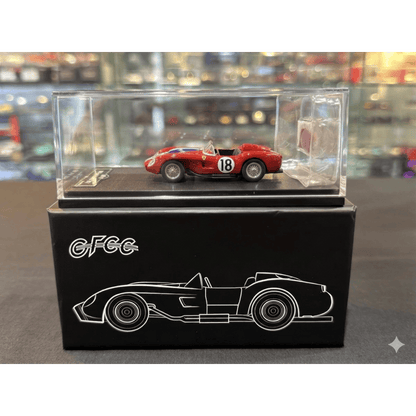 GFCC 1:64 1957 Ferrari 250 Testa Rossa Die-Cast Model Car | Premium Classic Racing Collectible | Two Variants