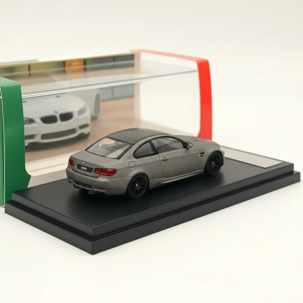 Fine Model 1:64 BMW M3 Coupe E92 –Grey– Die-Cast Car Model Toy Collectible