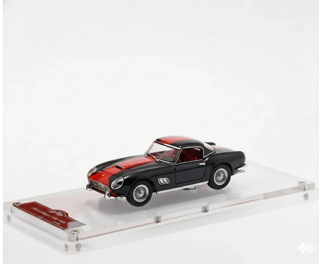 GFCC 1:64 1960 SWB Ferrari 250GT California Red/Black Limited Edition Convertible Diecast Car Model