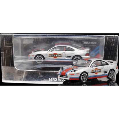Shadow 1:64 Toyota MR2 Martini Livery Silver (RHD) Diecast Model Car | LL-003-011 Premium Collectible