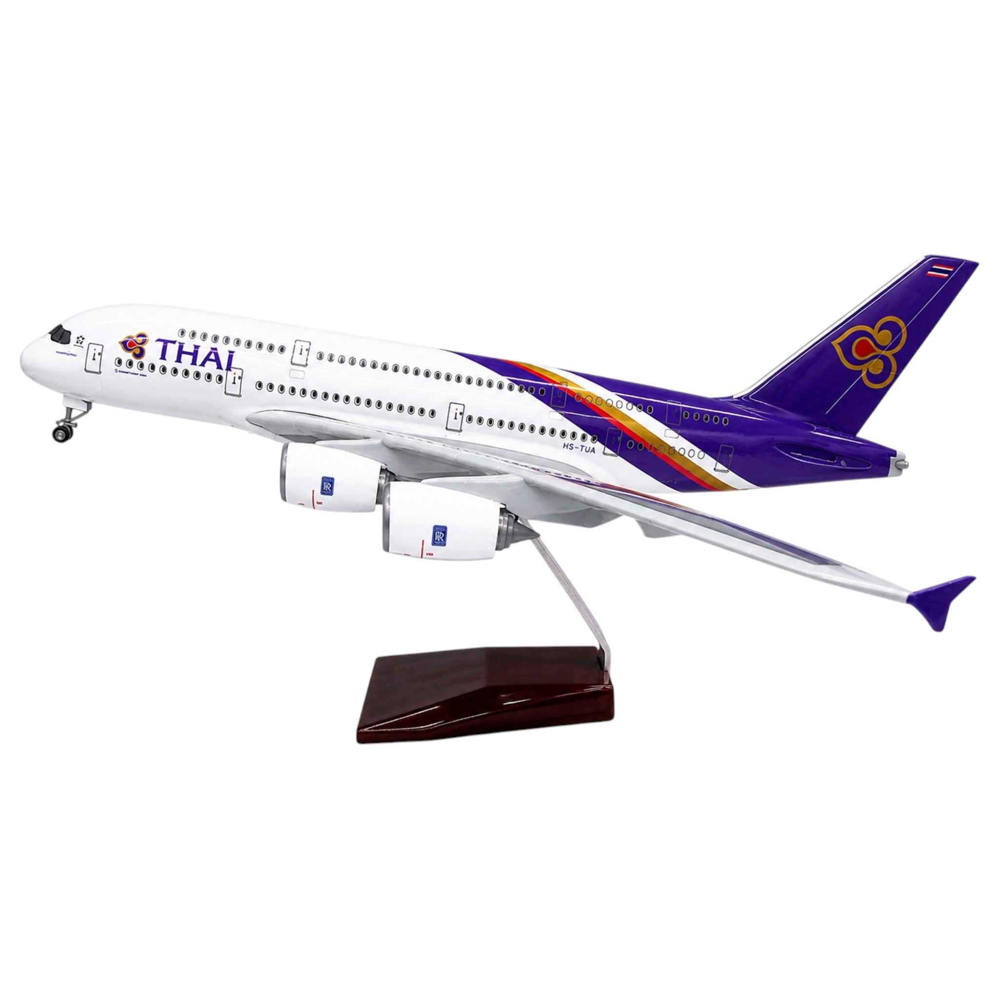 Thai Airways Airbus A380 1:160 Scale Diecast Aeroplane Display