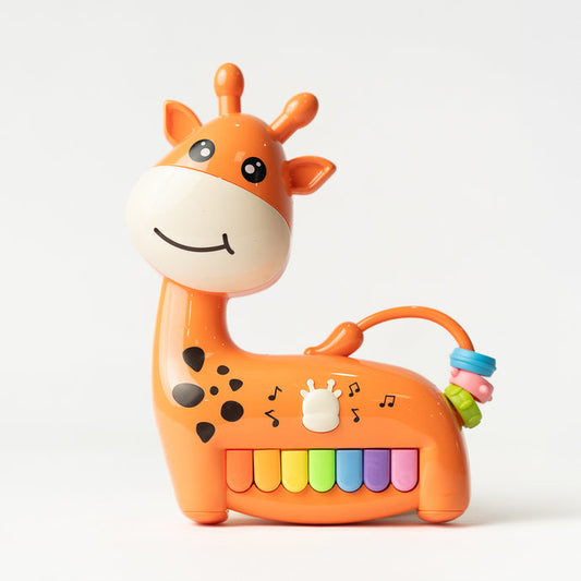 Nubo Giraffe Piano Musical Keyboard for Kids – Light & Sound Animal Piano Toy | Early Learning Musical Toy for Toddlers