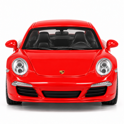 Welly 1:64 Porsche 911 Carrera S Red Die-Cast Metal Model Car
