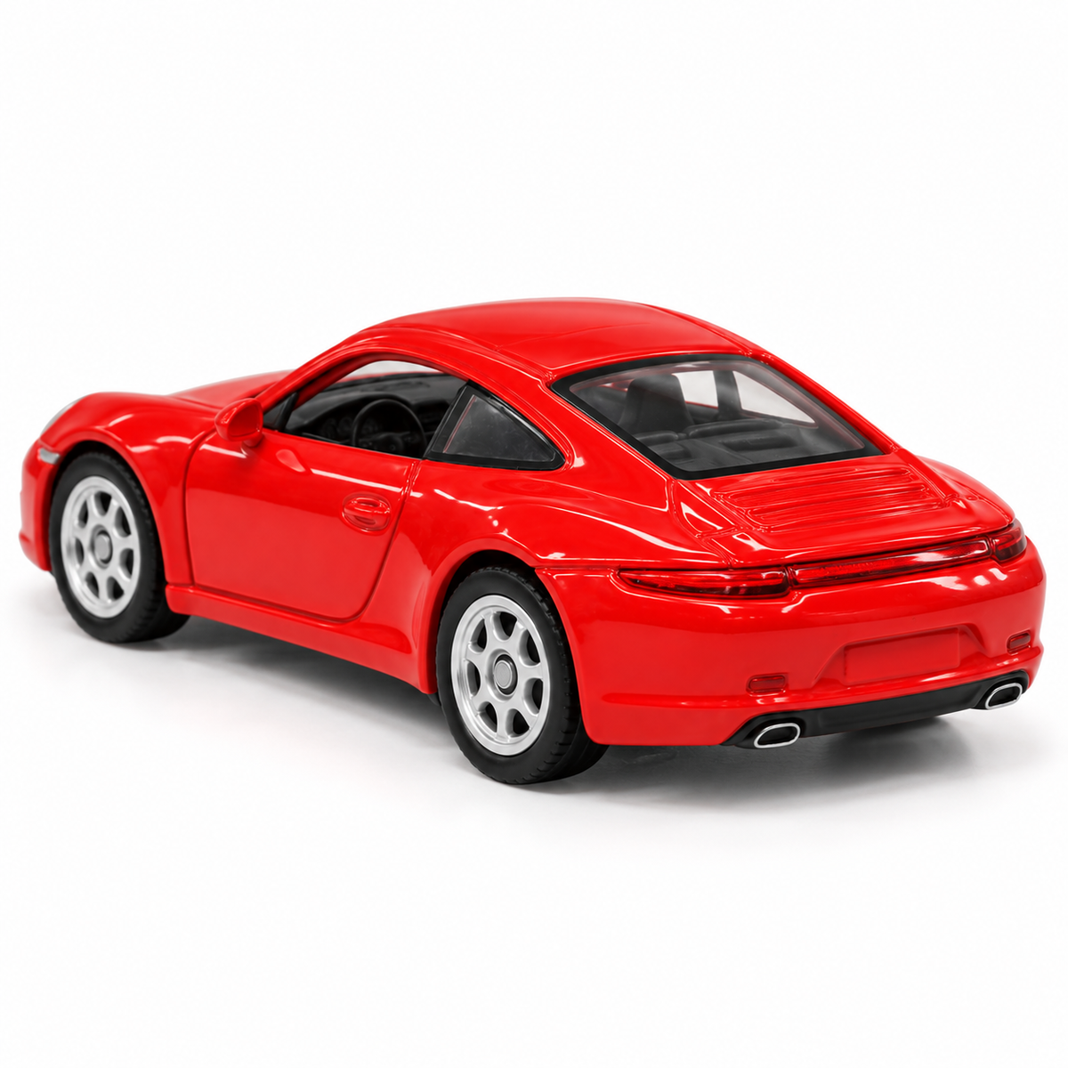 Welly 1:64 Porsche 911 Carrera S Red Die-Cast Metal Model Car
