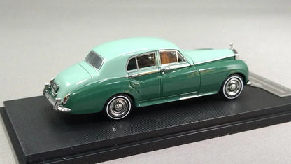 GFCC 1:64 Scale 1955 Rolls-Royce Silver Cloud Green Diecast Car Model - Jaiman Toys