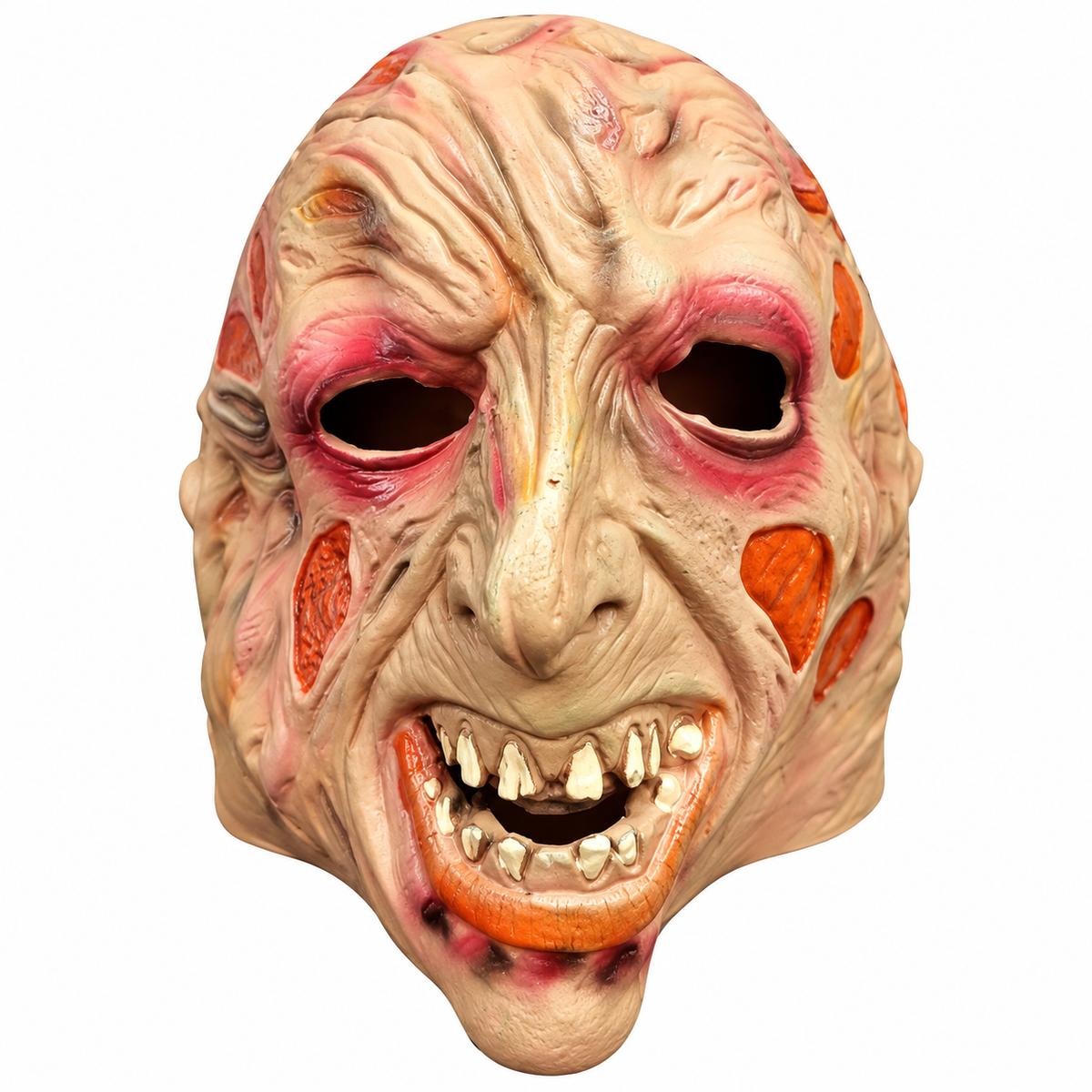 Halloween Scary Zombie Monster Mask – Realistic Wrinkled Horror Face Mask for Adults