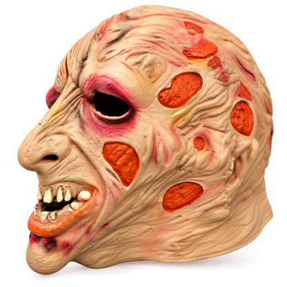Halloween Scary Zombie Monster Mask – Realistic Wrinkled Horror Face Mask for Adults