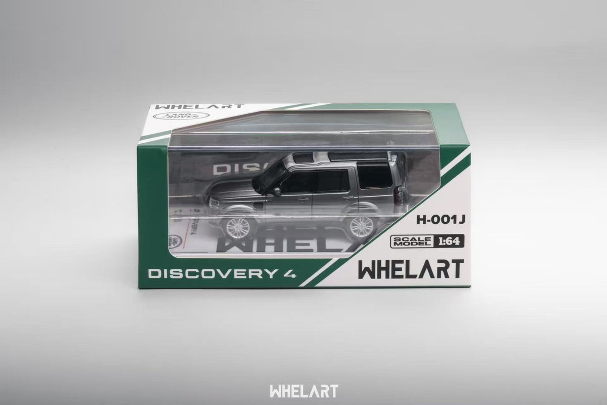 Whelart 1:64 Land Rover Discovery 4 Metallic Gray Die-Cast Model Car | H-001J Premium SUV Collectible
