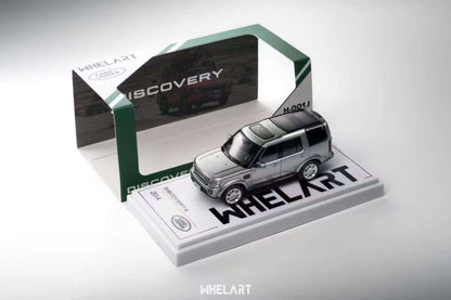 Whelart 1:64 Land Rover Discovery 4 Metallic Gray Die-Cast Model Car | H-001J Premium SUV Collectible