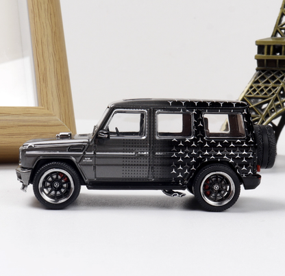 LMF Model 1:64 Mercedes-Benz G63 Modified Star Livery Diecast Car | Premium Collectible SUV Model Available in 4 Variants