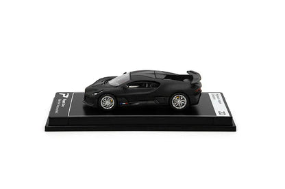 PosterCars 1:64 Bugatti Divo – Black – Acrylic Box | Hypercar League Collection #19 - Jaiman Toys
