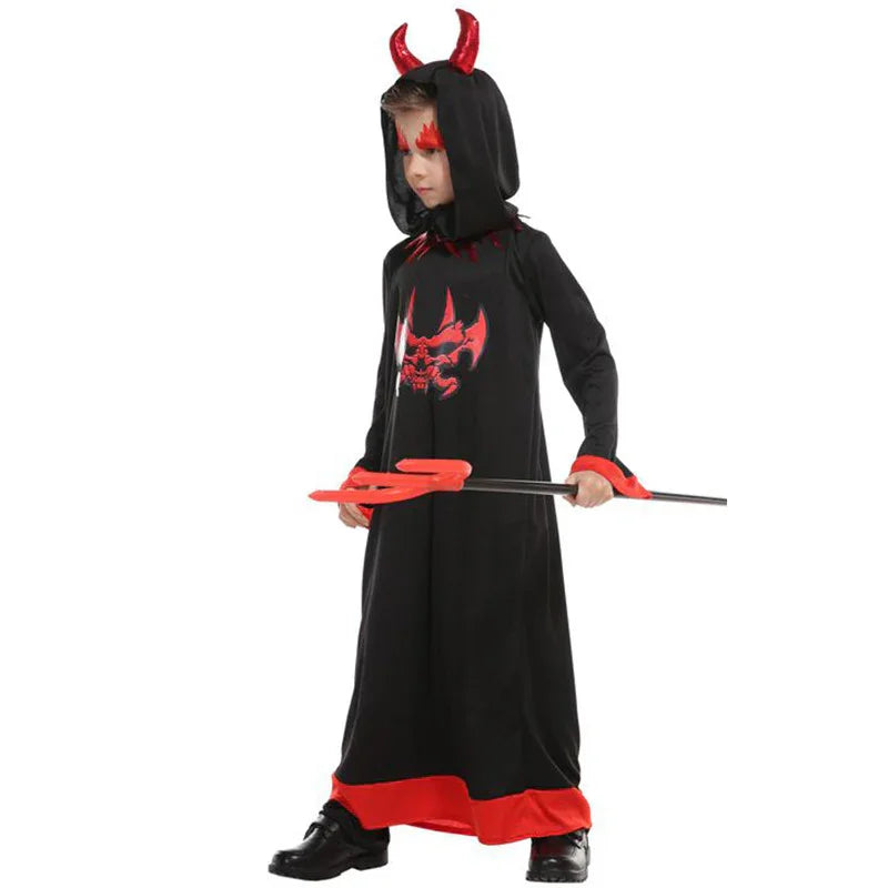 Boys’ Black Devil Vampire Halloween Costume