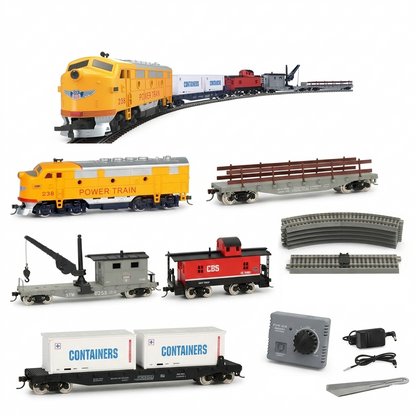 HANFLY 66130 Union Pacific FP-7 Diesel HO 1:87 Electric Train Set with Metal Track