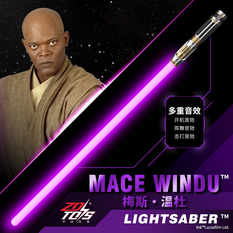 ZD Toys Star Wars Character Lightsaber | 100cm LED FX Lightsaber with Sound Effects | Electronic Roleplay Toy | Premium Collectible | Ages 14+
