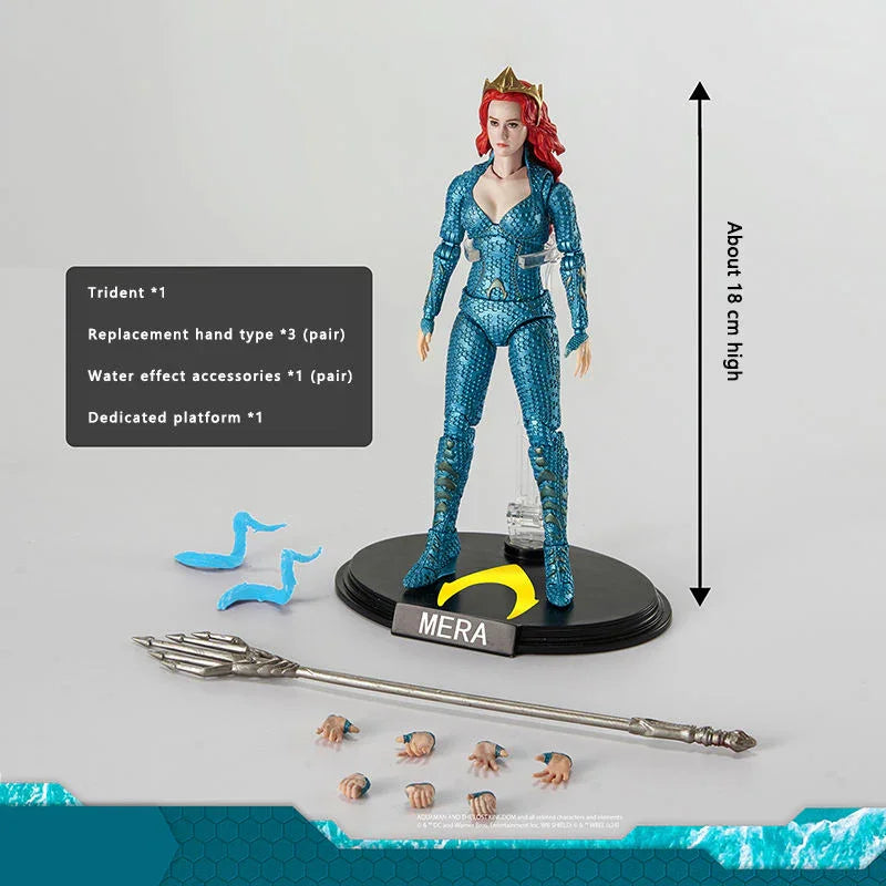 Fond Joy Action Figure – Aquaman and the Lost Kingdom | DC Official Collectible by Hand Joy (1/6 Scale) - Jaiman Toys