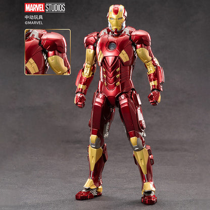 ZD Toys 1:10 Scale Iron Man Mark XI (Red Snapper) Action Figure | Marvel Studios Iron Man 3 | 7 Inch Collectible with Premium Articulation