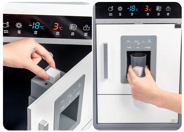 Wooden Kids Kitchen Playset with Light & Sound | Pretend Play Cooking Set With Range Hood, Microwave & Sink | Role Play Toy for Children