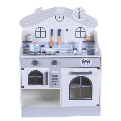 Japanese Wooden Kitchen C Set for Kids – Role-Play Educational Toy