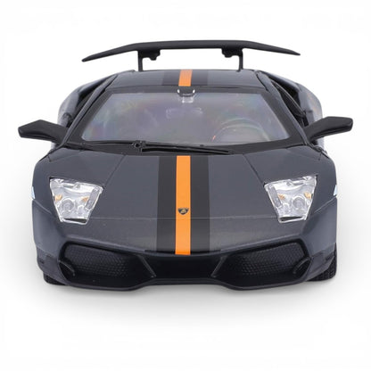 RMZ City 1:36 Lamborghini Murcielago LP 670-4 SV Diecast Car Model – Grey| Openable Doors, Sound & Light