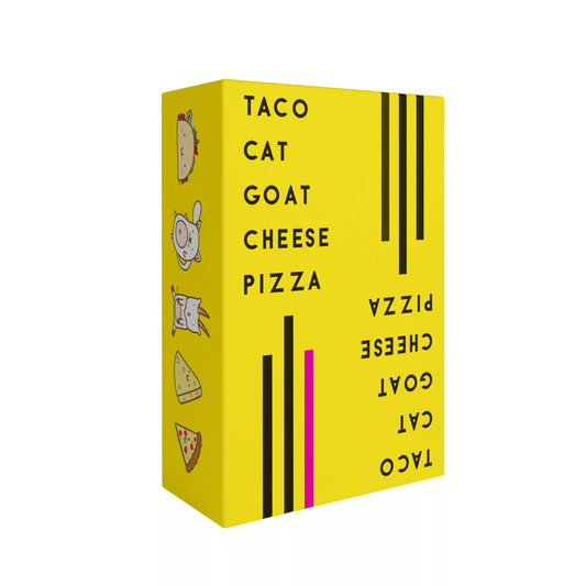 TACO CAT GOAT CHEESE PIZZA - DOLPHIN HAT GAMES - Social Card Games AGE 14+