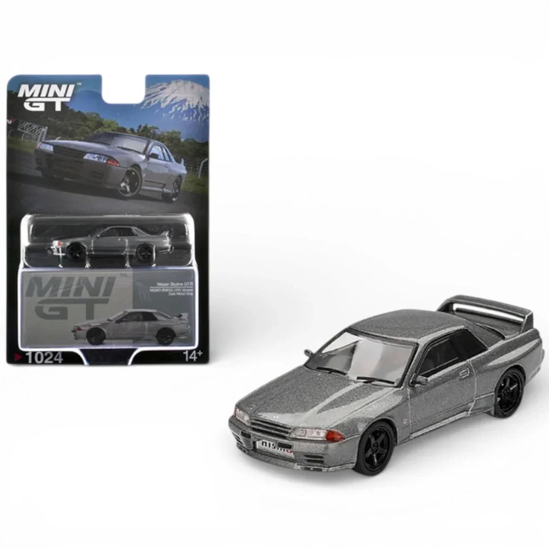 Mini GT 1:64 Nissan Skyline GT-R R32 NISMO CRS (BNR32) Dark Metal
