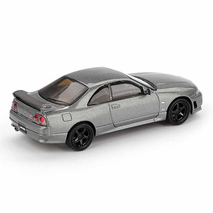 MINI GT 1:64 (Blister Pack) Nissan Skyline GT-R NISMO BCNR33 CRS Version Dark Metal Gray