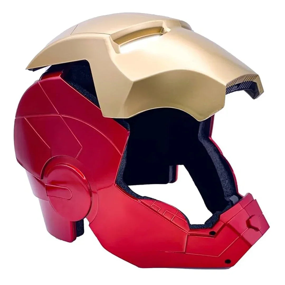 iron man helmet child Iron Man LED Helmet Mask – Light-Up Eyes, 22” Ultimate Role-Play Costu – Jaiman Toys