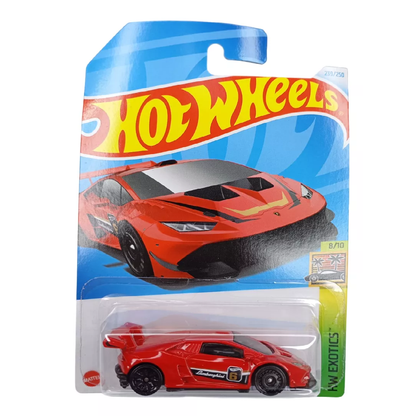 HOT WHEELS -LAMBORGHINI - HURACAN LP 620-2 SUPER TROFEO Die-cast Model Car (HTC25) 2/10 Age 3+