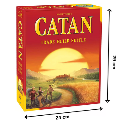 CATAN Board Game (Base Game) The Original Catan | Family Board Game | Board Game for Adults and Family | Adventure Board Game | Ages 10+ | for 3 to 4 Players