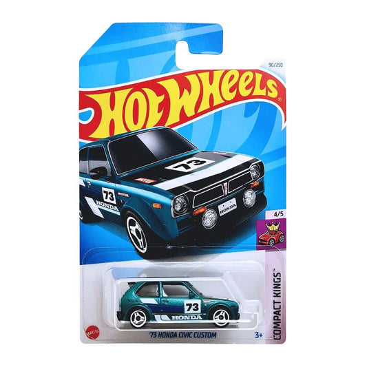 Hot Wheels 2024 73 Honda Civic Custom Ages 3 and Up (Green)