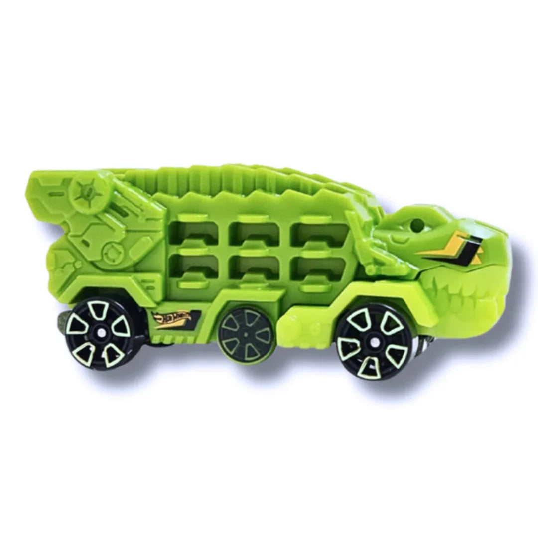 HOT WHEELS HYY90 ULTIMATE T-REX TRANSPORTER GREEN 156/250 LETS RACE SH - Main Image