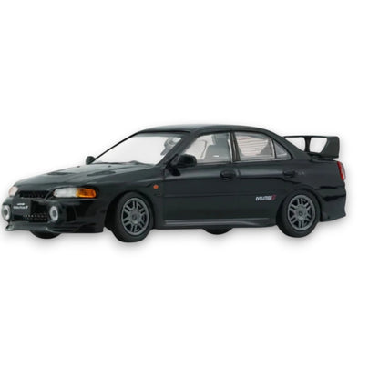 BM Creations Junior 1:64 Mitsubishi Lancer Evolution IV Diecast Model Car | Premium Collectible | Black