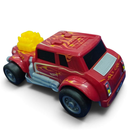 Hot Wheels Red Dragon Electric Drive Toy Car with Engine Sound, Music and Lights for Kids Ages 3+ – Red