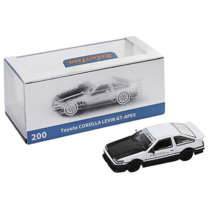 Die Cast Team 1:64 Toyota Wide-Body AE86 Diecast Model Car | Premium JDM Collectible Display Edition | Variant 200 & 205