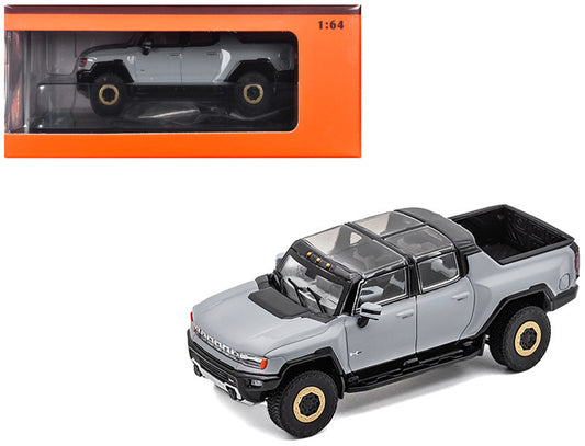 GCD 2022 GMC Hummer EV Pickup Diecast Model 1:64 Scale – Off-Road Electric Truck Collector Miniature with Display Box