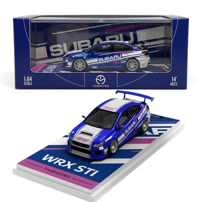 Time Micro Subaru WRX STI 1:64 Scale Diecasr Car Model