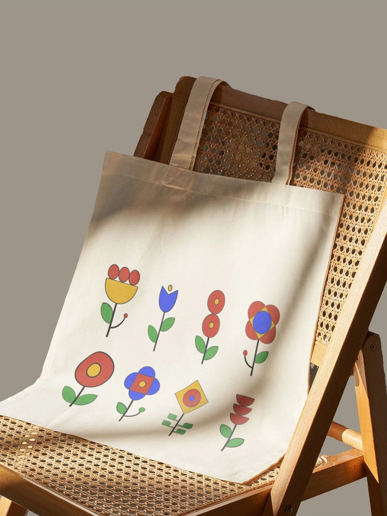 Tote Bag - DIY Nordic Flowers kit by Dastkhat - Jaiman Toys
