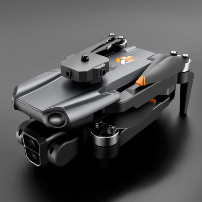 S119 Foldable RC Drone with Dual Lens Camera, Brushless Motor, Obstacle Avoidance, Optical Flow Positioning & Electric Adjustable Camera | Remote Control Quadcopter