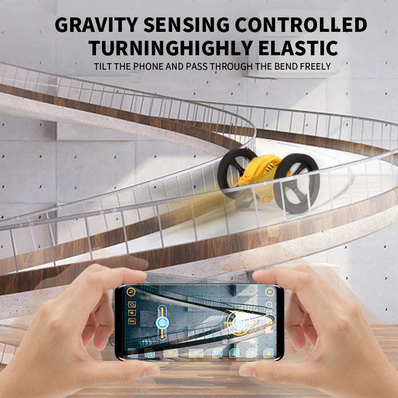 JJRC Q207 2.4G Double-Sided RC Stunt Car with Camera, Lights & Bounce Action Car