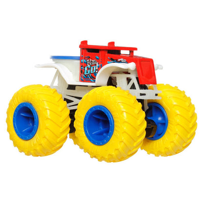 Hot Wheels 1:64 Monster Trucks Gotta Go Glow in the Dark Die-Cast Truck –  Scale Monster Truck Toy