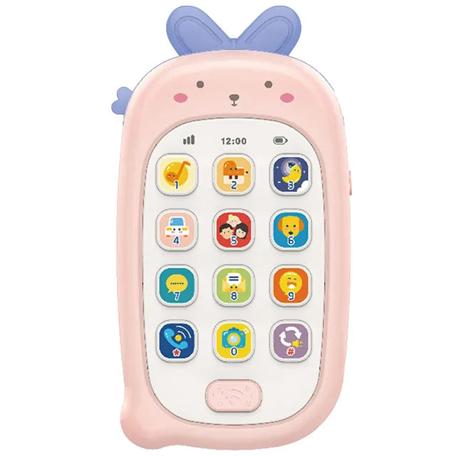 Huanger Puzzle Phone Baby Toy – Interactive Musical Learning Phone for Toddlers (18+ Months)