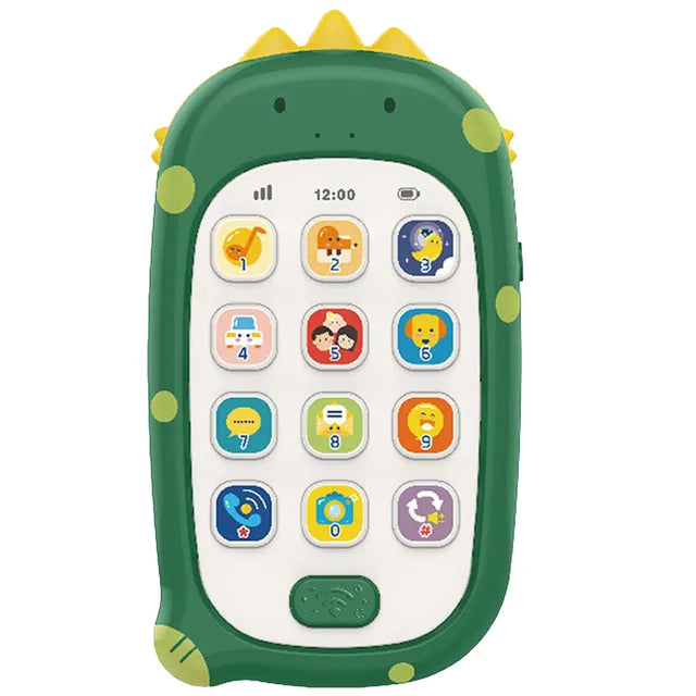 Huanger Puzzle Phone Baby Toy – Interactive Musical Learning Phone for Toddlers (18+ Months)