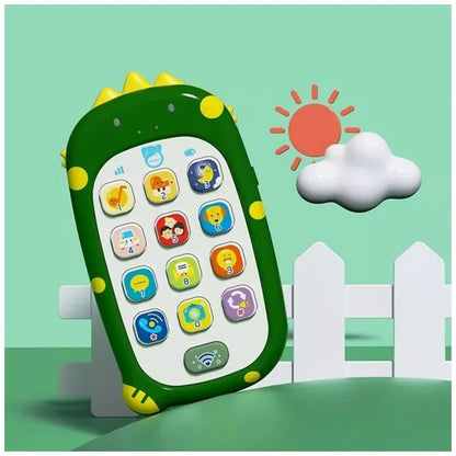 Huanger Puzzle Phone Baby Toy – Interactive Musical Learning Phone for Toddlers (18+ Months)