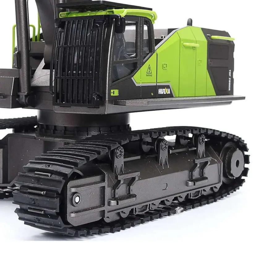 HUINA 1593 RC Excavator 1:14 Metal Alloy Engineering Crawler Tractor 2.4G Electric Remote Control Car Rc Vehicle Toy