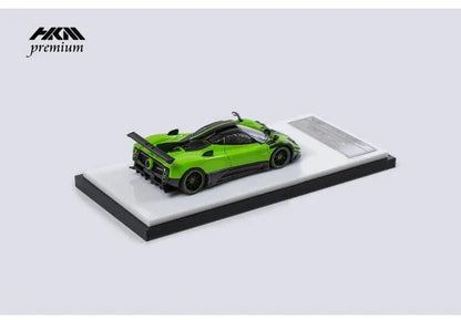 HKM 1:64 Zonda 760 Berlinetta Green Diecast Car Model - Jaiman Toys