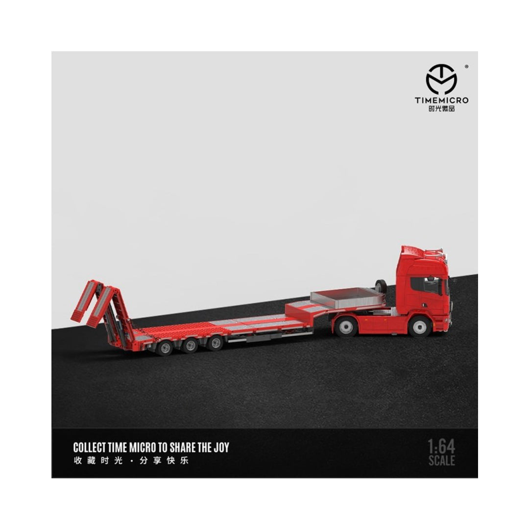 Time Micro 1:64 Scania Flatbed Transport Vehicle Diecast Model