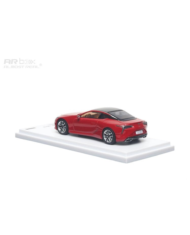 AR Box 1:64 Lexus LC500 2018 Die-Cast Model Car | Premium Luxury Coupe Collectible with Display Base | 2 Variants